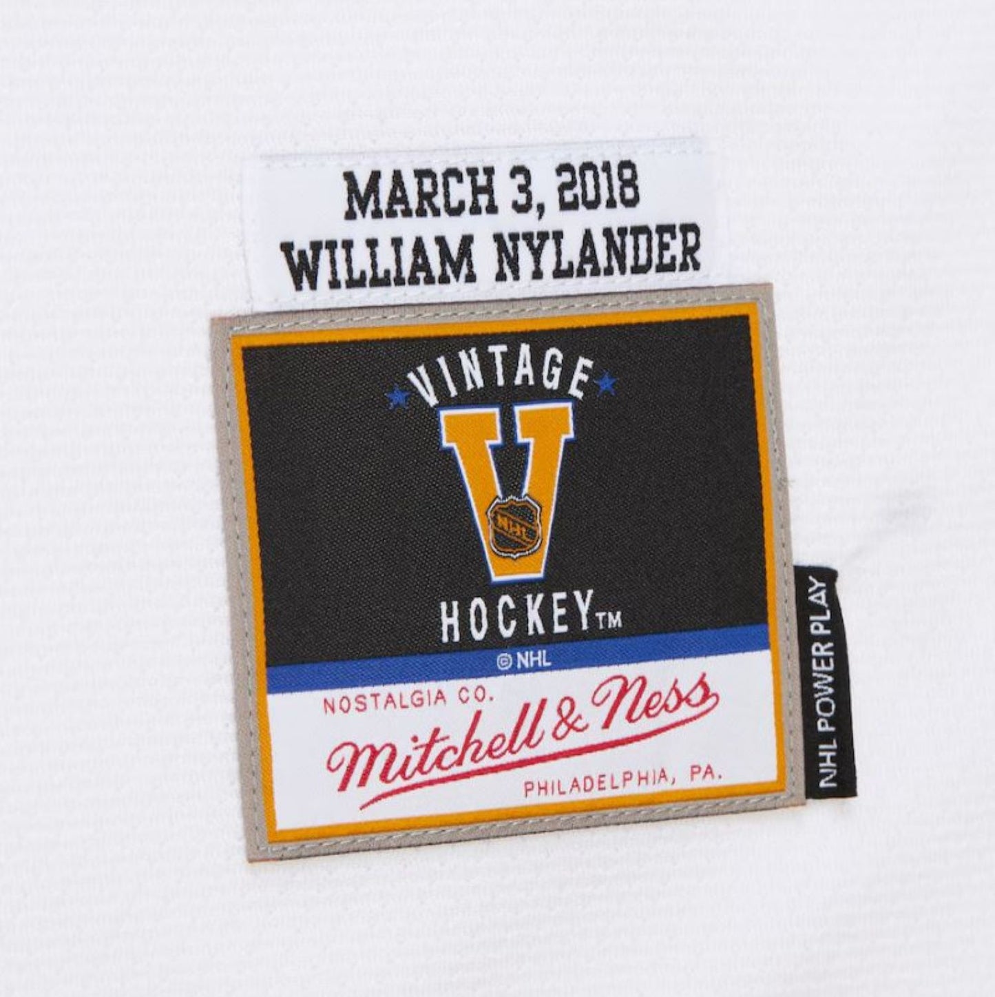 Mitchell & Ness Youth NHL Toronto Maple Leafs William Nylander #29 2018 Stadium Series Game Power Play Jersey - White