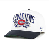 '47 NHL Montreal Canadiens Prime Play Hitch RF Adjustable Snapback Hat - White