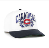 '47 NHL Montreal Canadiens Prime Play Hitch RF Adjustable Snapback Hat - White