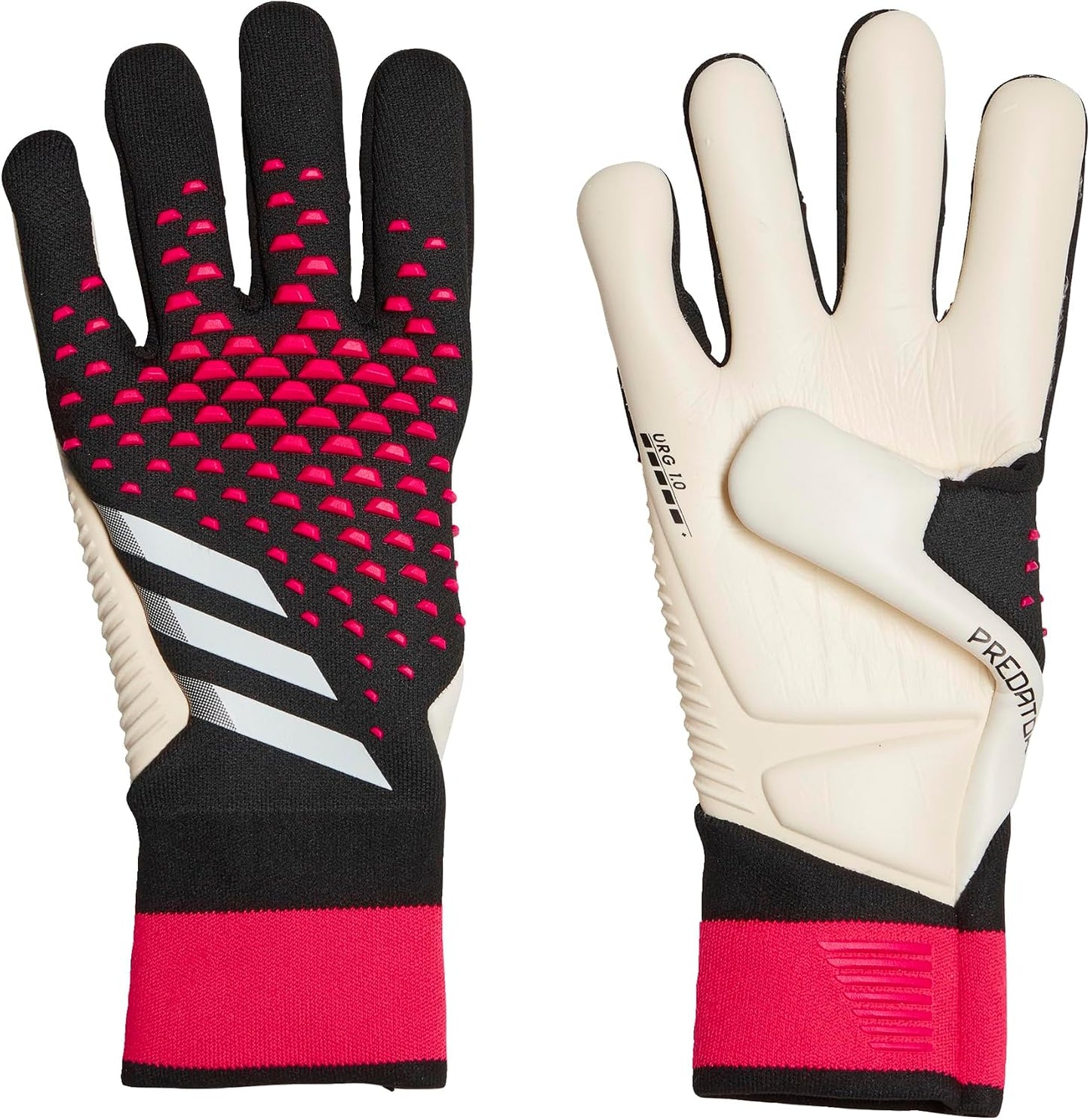 Adidas U Predator Pro Hybrid Goalkeeper Glove - Pink/White (HN3341)
