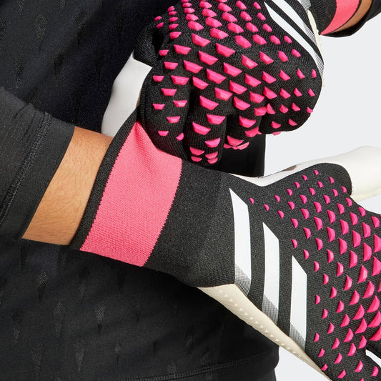 Adidas U Predator Pro Hybrid Goalkeeper Glove - Pink/White (HN3341)