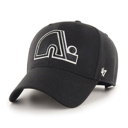 47 NHL Quebec Nordiques MVP Adjustable Cap - Black