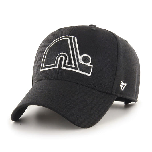 47 NHL Quebec Nordiques MVP Adjustable Cap - Black