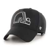 47 NHL Quebec Nordiques MVP Adjustable Cap - Black