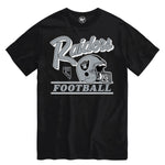 '47 NFL Las Vegas Raiders Fly By T Shirt - Black