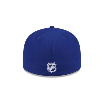 New Era NHL Toronto Maple Leafs Carlton The Bear 59FIFTY Fitted Hat - Royal Blue