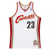 Mitchell & Ness Men's NBA Cleveland Cavaliers LeBron James 2003-04 Authentic Jersey - White