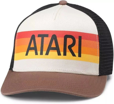 American Needle Atari Sinclair Adjustable Snapback Hat - Black/Ivory/Brown