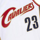 Mitchell & Ness Men's NBA Cleveland Cavaliers LeBron James 2003-04 Authentic Jersey - White