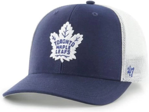 47 Brand NHL Toronto Maple Leafs Trophy Stretch Fit Mesh Back Flex Hat - Navy