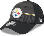 New Era Pittsburgh Steelers Black 9Forty SS NFL Training Adjustable - One Size