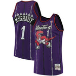 Youth Mitchell & Ness Tracy McGrady Purple Toronto Raptors 1998-99 Hardwood Classics Swingman Throwback Jersey