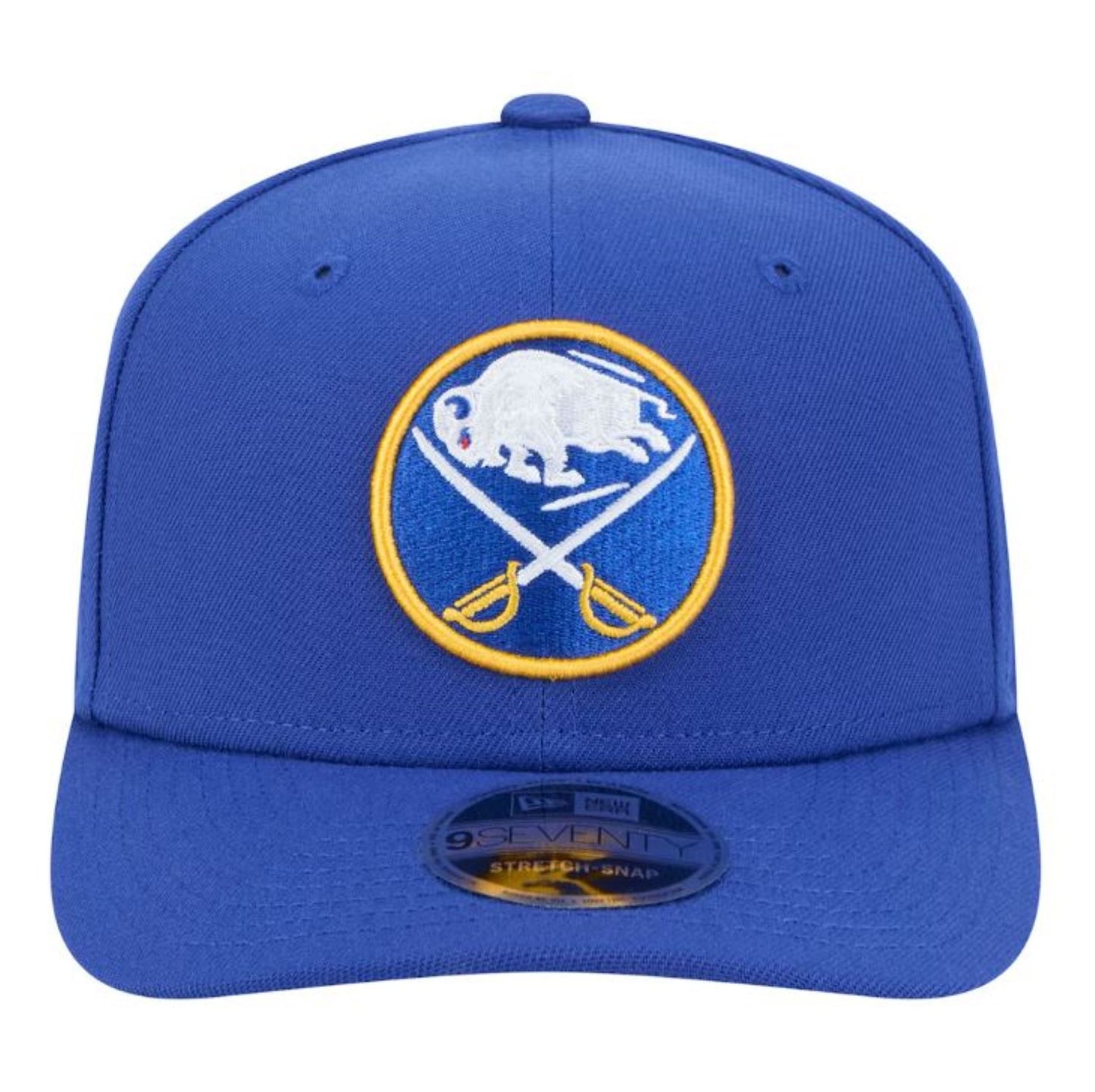 New Era 9SEVENTY NHL Buffalo Sabres Stretch-Snap Adjustable Snapback Hat - Royal Blue