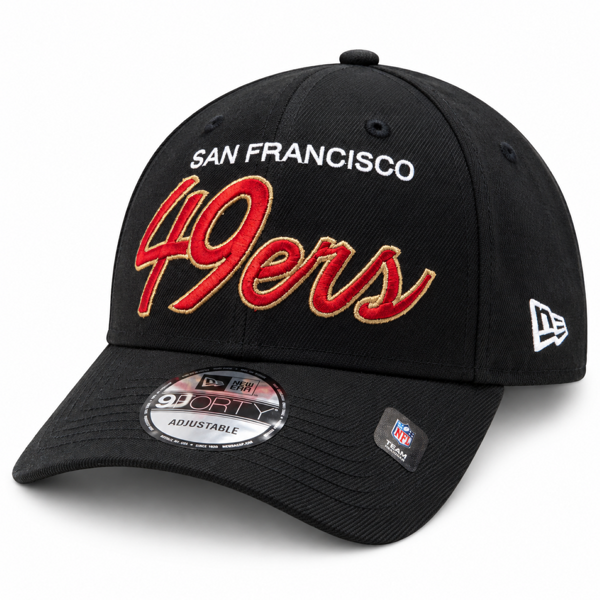 New Era 9FORTY NFL Core Script Team Adjustable Snapback Hat