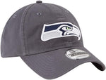 New Era Men's Seattle Seahawks 9TWENTY Adjustable Hat - Graphite
