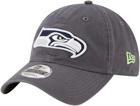 New Era Men's Seattle Seahawks 9TWENTY Adjustable Hat - Graphite