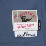 Mitchell & Ness Seattle Seahawks Richard Sherman #25 2011 Legacy Player Jersey - Blue