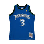 Stephon Marbury #3 Minnesota Timberwolves 1996 Mitchell & Ness Swingman Jersey