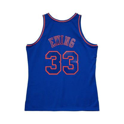 Patrick Ewing #33 New York Knicks Mitchell & Ness 1996 Swingman Jersey - Blue