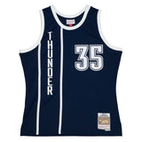 Men's Mitchell & Ness NBA Kevin Durant Oklahoma City Thunder 2015/16 Hardwood Classics Swingman Jersey - Navy