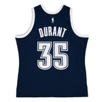 Men's Mitchell & Ness NBA Kevin Durant Oklahoma City Thunder 2015/16 Hardwood Classics Swingman Jersey - Navy