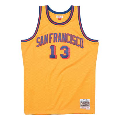 NBA Swingman Jersey San Francisco Warriors 1962-63 Wilt Chamberlain #13