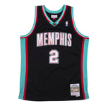 Men's Mitchell & Ness NBA Jason Williams Memphis Grizzlies 2001/02 Hardwood Classics Swingman Jersey - Black