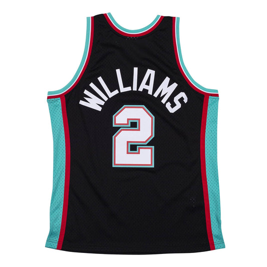 Men's Mitchell & Ness NBA Jason Williams Memphis Grizzlies 2001/02 Hardwood Classics Swingman Jersey - Black