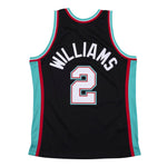 Men's Mitchell & Ness NBA Jason Williams Memphis Grizzlies 2001/02 Hardwood Classics Swingman Jersey - Black