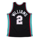 Men's Mitchell & Ness NBA Jason Williams Memphis Grizzlies 2001/02 Hardwood Classics Swingman Jersey - Black