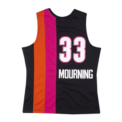 Men's Mitchell & Ness NBA Alonzo Mourning Miami Heat 2005/06 Hardwood Classics Swingman Jersey