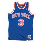 Men's Mitchell & Ness NBA John Starks New York Knicks 1991/92 Hardwood Classics Swingman Jersey - Blue
