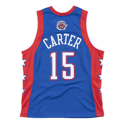 Men's NBA All-Star East 2004 Vince Carter #15 White Mitchell N Ness Swingman Jersey
