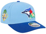 New Era MLB Toronto Blue Jays 2026 Spring Training Sidepatch 9SEVENTY Stretch-Snap Adjustable Hat - Powder Blue/Royal Blue