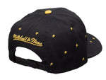 Mitchell & Ness NHL Toronto Maple Leafs Toronto 2024 All Star Starry Adjustable Snapback - Black/Gold All Star Logo