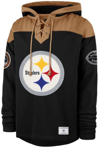 '47 NFL Pittsburgh Steelers Golden Age Wingback Lacer - Black