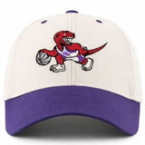 Toronto Raptors 47 Brand Sure Shot Two Tone MVP Adjustable Cap - White/Purple