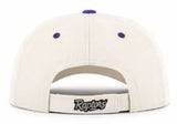 Toronto Raptors 47 Brand Sure Shot Two Tone MVP Adjustable Cap - White/Purple