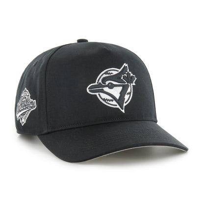 Toronto Blue Jays MLB '47 MVP Sure Shot Hitch Snapback with Sidepatch - Black and White