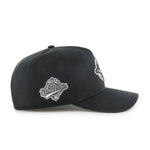 Toronto Blue Jays MLB '47 MVP Sure Shot Hitch Snapback with Sidepatch - Black and White