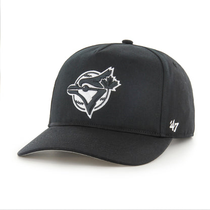 Toronto Blue Jays MLB '47 MVP Sure Shot Hitch Snapback with Sidepatch - Black and White