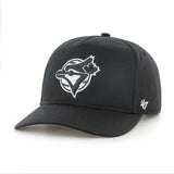 Toronto Blue Jays MLB '47 MVP Sure Shot Hitch Snapback with Sidepatch - Black and White