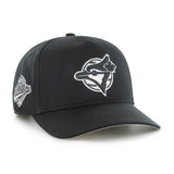 Toronto Blue Jays MLB '47 MVP Sure Shot Hitch Snapback with Sidepatch - Black and White
