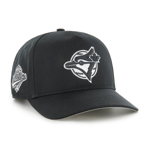 Toronto Blue Jays MLB '47 MVP Sure Shot Hitch Snapback with Sidepatch - Black and White