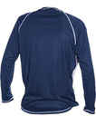 Mens Calhoun NHL Toronto Maple Leafs Striped Long Sleeve Rashguard