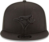 New Era MLB Toronto Blue Jays 9FIFTY Snapback Adjustable Hat – Black on Black