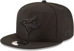 New Era MLB Toronto Blue Jays 9FIFTY Snapback Adjustable Hat – Black on Black