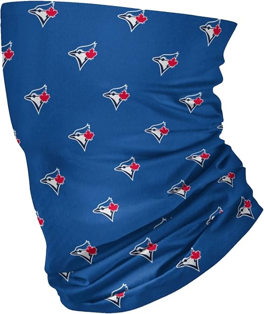 FOCO MLB Toronto Blue Jays Mini Print Gaiter Scarf - Blue
