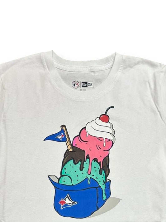 New Era MLB Toronto Blue Jays Youth Graphic T-shirt - White