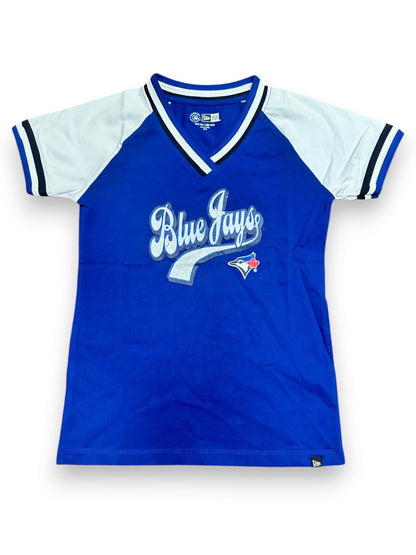 New Era MLB Toronto Blue Jays Girls T-shirt - Blue/White